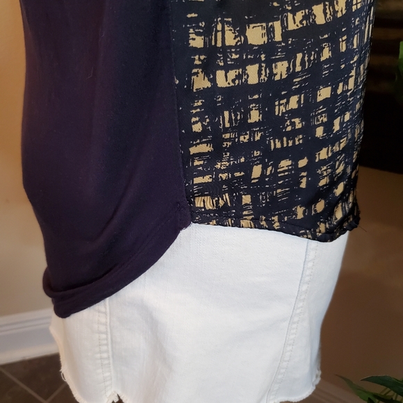 Michael Kors Blue and gold top - Picture 5 of 7